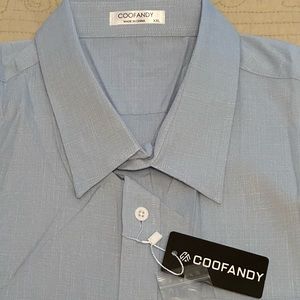 COOFANDY Men’s Casual Short Sleeve Button Up Shirt XXL